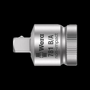 WERA 베라 수공구 781B B/C 3/8-1/2 변환 어댑터 36mm (042673)