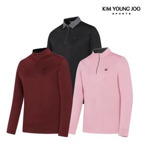 [김영주 골프]김영주스포츠 여성 기모 집업 카라 티셔츠 3종  WT06