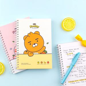 카카오프렌즈 프루티 인덱스 스프링 노트 S 줄 유선 노트 문구