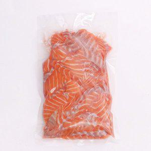 [바른씨]생연어 혈합육 파지 300g 냉동 연어구이용 수제간식용 혈압육