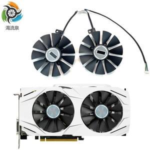 ASUS GTX 1060 RX 480 그래픽 카드용 쿨러 팬, 87mm T129215SU PLD09210S12HH 냉각