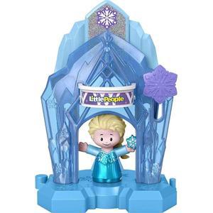 Fisher-Price Little People 용 장난감 디즈니 겨울왕국 엘사의 궁전 휴대용 피규어 18개월 이상