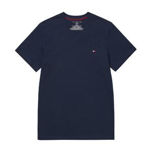 [타미힐피거] 타미힐피거 TOMMY HILFIGER 09T3140 410 플래그 브이넥 공용 반팔티