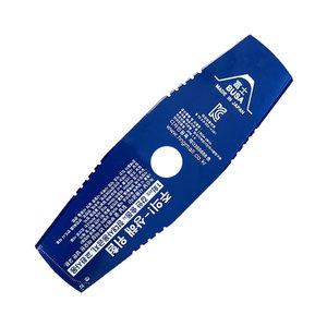 부사날 1.8Tx255mm 충전 예초기용 예초기날 2도날 예초작업 벌초