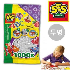 [XBI60KKO]SES 비즈 1000pcs 투명 00730 기타미술놀이
