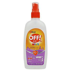 키즈 모기기피제 OFF 오프 미스트 177ml 1개 진드기기피제