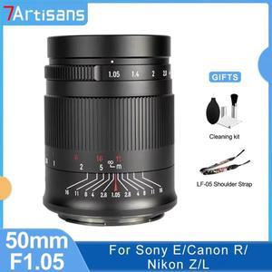 7artisans 풀 프레임 대형 조리개 프라임 렌즈, 소니 A7R3 M3 M2 캐논 R5 R6 R8 EOS R 니콘 Z5 Z6 Z7II ZFC