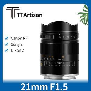 TTArtisan 풀 프레임 MF 광각 카메라 렌즈, 촬영용 소니 A7, A6600, NEX-3N, 캐논 RF, 니콘 Z5, 시그마 L