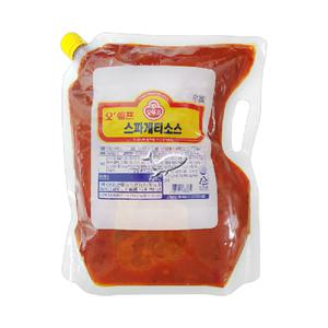 오뚜기 오쉐프 스파게티소스 2kg/1개