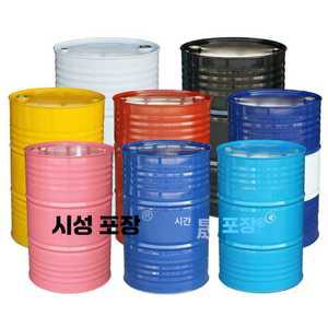 200L 철제 페인트통 깡통 공드럼 산업용 밀폐 대용량