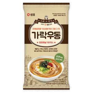 샘표 가락우동 가락 우동 103g 면