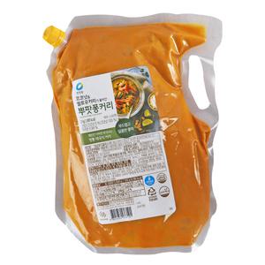 청정원 뿌팟퐁커리 2kg /냉장
