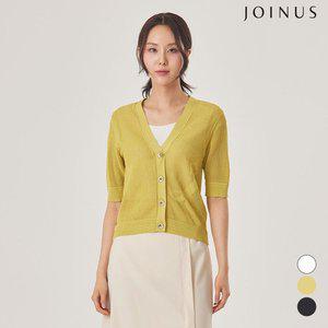 [조이너스]브이넥5부가디건_JACU5-WSC040