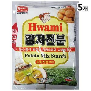 [JHP3N9P0_52ED]감자전분(화미 가루 500g)X5