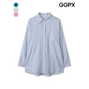 [GGPX]원 포켓 스트라이프 셔츠  GP3SH032F _P390328595