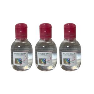 바이오더마 센시비오 H2O 클렌징 워터, 100ml,3개