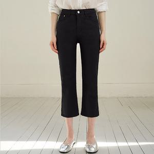 [JUST BETTER] 오드리 슬릿 스판 카프리 팬츠