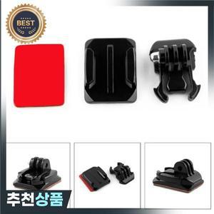 DJI Action 4 Insta360 Ace 접착 스티커 마운트 헬멧 플랫 곡선 Gopro 12 용 버클