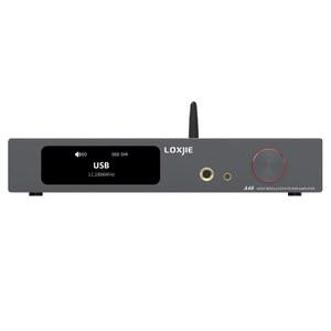 LOXJIE A40 디지털 오디오 앰프 고해상도 MQA-CD, 5.1 /HDMI(ARC) /PHONO MA5332MS 165W*4 , 수신기, 리모컨 USB /OPT /COX /RCA /BT 헤드폰 입력