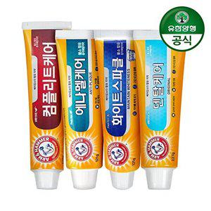 [유한양행]유한양행 암앤해머 치약 맛보기 세트 (컴플리트+화이트스파클+오리지날+에나멜케어) (