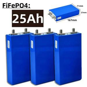 호환 24V, 25Ah 2V, 발전, 36V, 25000mAh, 딥 LiFePO4 셀, 3 UPS 태양광 다리미 12V, 48V, DIY용, 인산염 배터리 사이클,