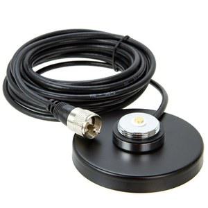 NMO 베이스 ICOM 차량용 마운트 58 9CM YAESU 90 검정색 5M 자기 모바일 RG 케이블 라디오용 안테나