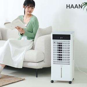 한경희 리모컨형 폭포 얼음 대용량 3면파워 AI 기능 에어쿨러 냉풍기 10L HAAN-L601