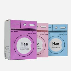 건조기시트 빨래방 섬유유연제시트 향기시트 해 40매 3종향표백제 5개입 증정