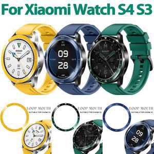Xiaomi Watch S4 베젤 링 커버 스테인레스 스틸 보호 케이스 스마트 시계 프레임