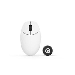 COMMATECH FKMINI4 무선 게이밍 마우스 모드 방수 흰색 3모드 PC 수신기