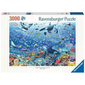 Ravensburger Colorful Underwater World 3000피스 직소 퍼즐 - 매력적인 이미지 | 정밀 컷 내구성 있는 소