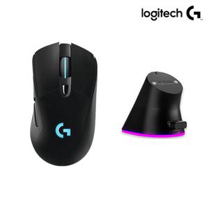 사은품증정 로지텍G정품 G703 HERO 무선 + 이메이션 차징독2 RGB 로지텍 충전독 거치대 세트 블랙
