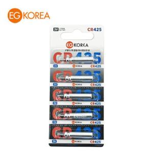이지코리아 CR425 리필전지 5개입 전자찌 배터리