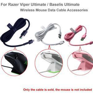 Razer Viper Ultimate 무선 게임용 마우스 Pro V2, Basilisk 특수 USB 데이터 케이블 충전 액세서리