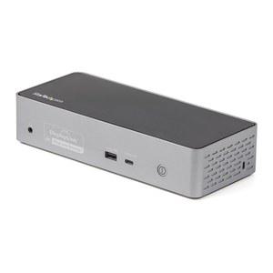 STARTECH COM DK31C4DPPD 갖춘 1개와 전원 도크 모니터 타입 범용 100W HDMI 이더넷 USB 공급이 스테이션 가능한 쿼드 오디오 4K 3개를 도킹 디스플레이포트 허브 60HZ