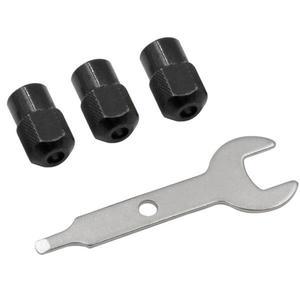1세트 드릴 척 Dremel  로타리 도구 전동 아연 합금 M8 0.75mm 부품
