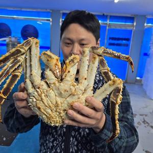 러시아 프리미엄 자숙 블루킹크랩 2.5kg-3.5kg 1미