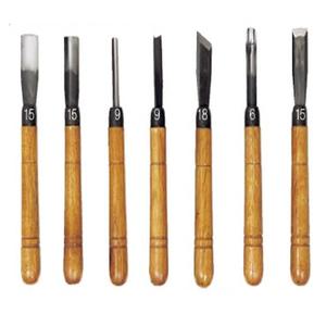 금화-일반형 조각도 판형 7PCS (1EA)도 조각끌 끌 목공구 목공기 도세트 나무 형도 조각기