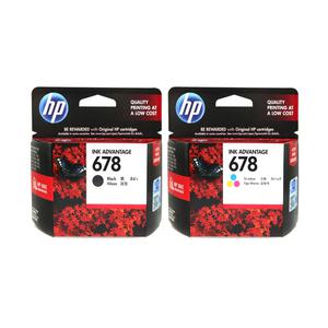 HP정품잉크 [No.678] CZ107AA+CZ108AA 세트
