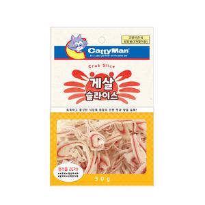 캐티맨 게살맛 슬라이스 30g