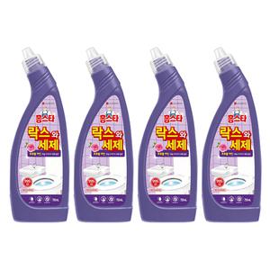홈스타 락스와 세제 후로랄 파인 750ml x 4개 세정제 살균제