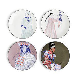 [웨지우드](본점)넛크래커 20cm 접시 4p 세트