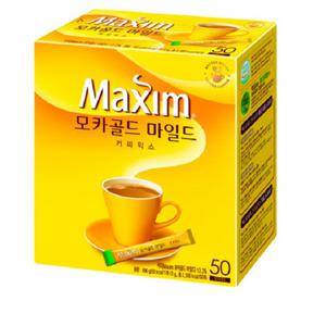 맥심 모카골드 마일드 커피믹스 스틱 12g 50개입 6개