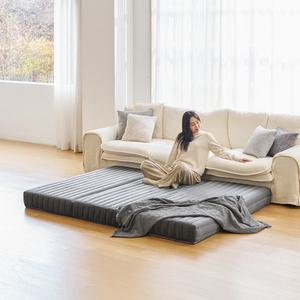 더릭스홈 3단 접이식 푹신탄탄한 매트리스 침대 토퍼 바닥 수면매트 15cm SS (슈퍼싱글)