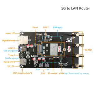 5G-LAN 어댑터 5G 라우터 1Gbps RJ45 USB3.0 CPE 드라이버 프리 플러그 앤 플레이 X86 R5SRM500U FM650 RM5