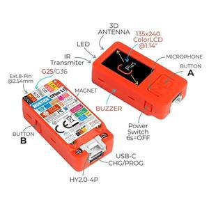 미니 와이파이 LCD IoT 컨트롤러 개발 키트 M5stack PLUS M5 Stickc ESP32-PICO IR AXP192