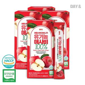 [참앤들황토농원]데이앤 애플사이다비니거 유기농 애사비 15포 4박스