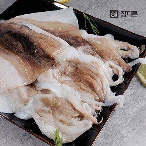 [통영직배송] 참다른 손질 갑오징어 500g(2-4미내외) x 4팩 / 특대