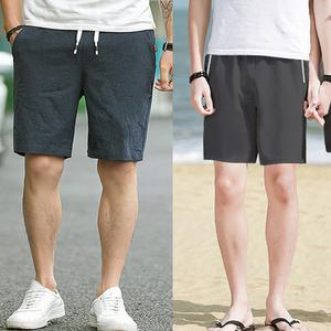 XL-9XL 빅사이즈 여름 마반바지 남자 밴딩 냉감쿨팬츠 남여공용
