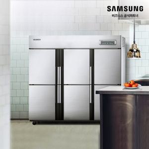 삼성전자 업소용냉장고 상업용냉장고 CRFF-1762 1608L 냉동2칸 냉장4칸/